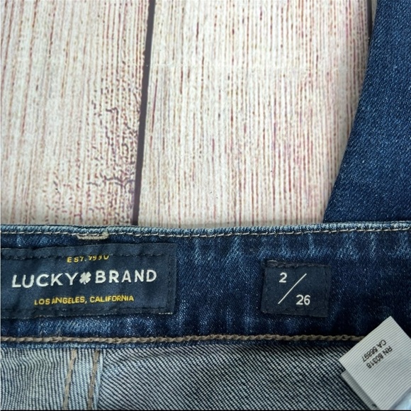 Lucky Brand Bridgette Cropped Flare Jeans 2 - Picture 2 of 7